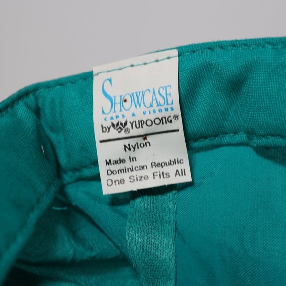 Gil-Mar Green/Teal Baseball Hat Cap Neon - Picture 8 of 8